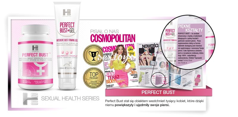 Perfect Bust 270 Tabletek = 2+1 Opakowanie zdjęcie 6