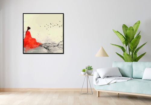 Plakat 90x90cm Diva Na Gałęzi na Arena.pl
