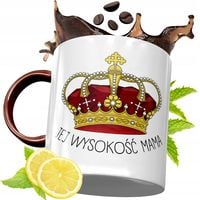 Kubek Bordowy Dla Mamy Na Urodziny Prezent