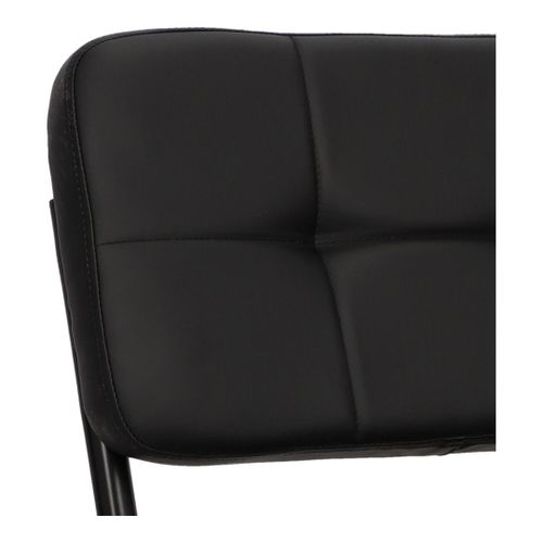 Krzesło Nelson soft black swing black PU na Arena.pl