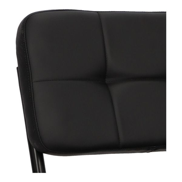 Krzesło Nelson soft black swing black PU zdjęcie 9