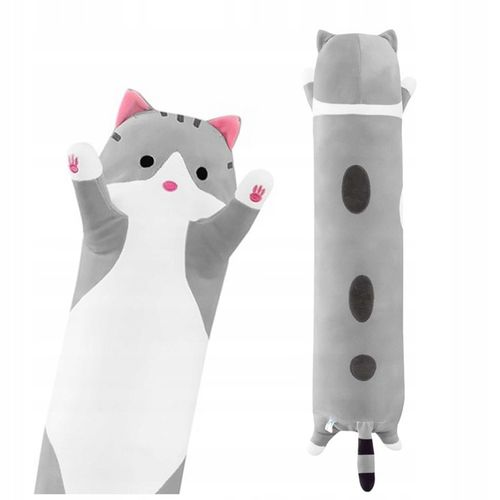 PODUSZKA 130 CMPLUSZOWY KOTEK PLUSZOWA MASKOTKA KOT PLUSZAK na Arena.pl