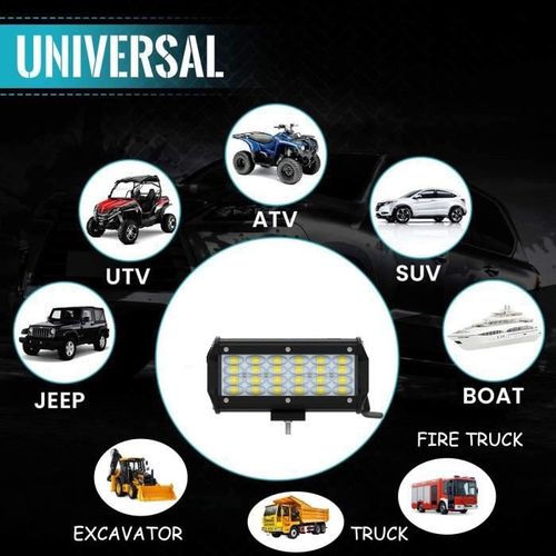 Lampa Robocza LED 360W Halogen 12V 24V Panel Cree na Arena.pl