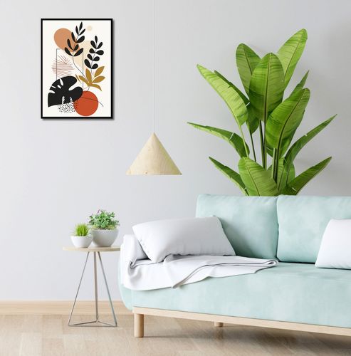 Plakat 39,5x55cm Zawisły Liść na Arena.pl