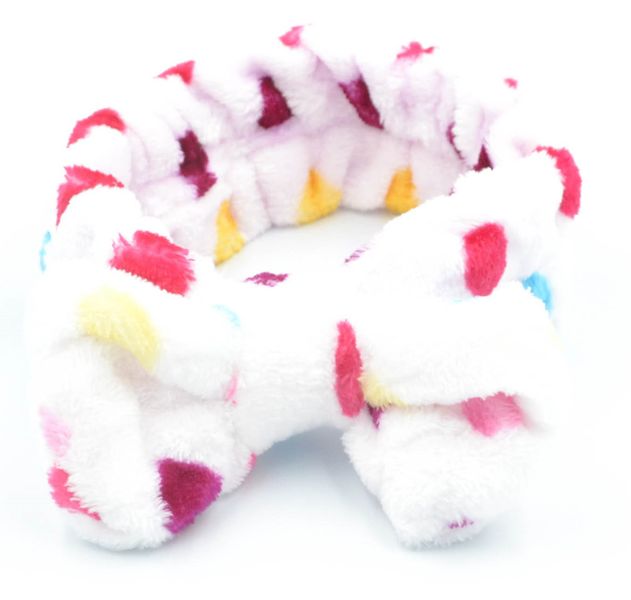 Opaska do włosów kropki makeup zdjęcie 1