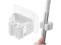 Wieszak uchwyt na mop miotłę grabie samoprzylepny