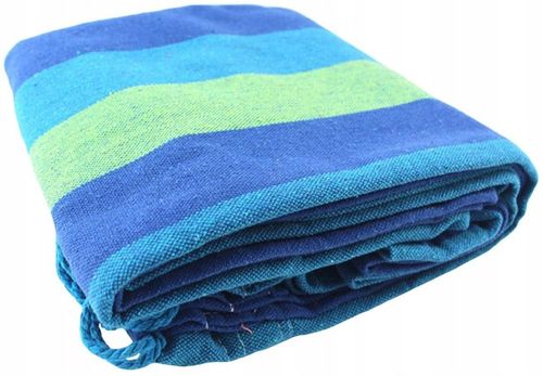 DUŻY MOCNY XXL HAMAK 1-OSOBOWY 200x80 200kg na Arena.pl