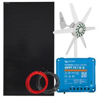 ZESTAW FOTOWOLTAICZNY 170W + WIATRAK 90W VICTRON ENERGY MPPT