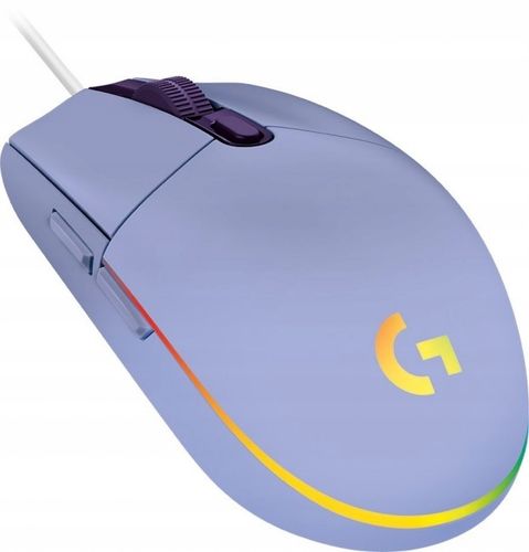 Myszka LOGITECH G102 Lightsync Liliowy 8000 dpi na Arena.pl