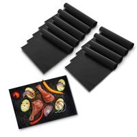 td39 bbq zestaw 10 mat grillowych 40x33cm prostokątne