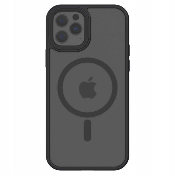 Spacecase Hybrid Mag Iphone 12/12 Pro Black zdjęcie 7