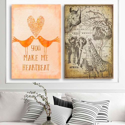 Deco Panel, Miłosne hasło 40x60 na Arena.pl