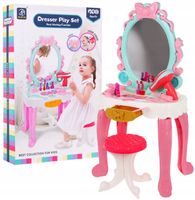 INTERAKTYWNA TOALETKA DLA DZIEWCZYNKI KSIĘŻNICZKI TABORET SUSZARKA ZDZ7938