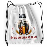 Plecak Dla Olgi Sportowy Szkolny Worek Torba Z Nadrukiem Ze Zdjęciem