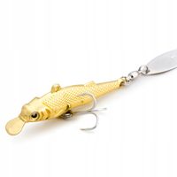 Wobler SZCZUPAK SANDACZ OKOŃ Metalowy 15g 6cm 8#