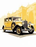 Plakat 50x65cm Klasyka Motoryzacji