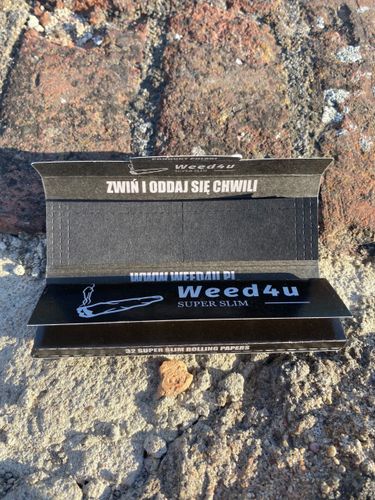 Bletki Weed4u Superslim - Bibułki SuperSlim Białe 12,5 g/m2 na Arena.pl