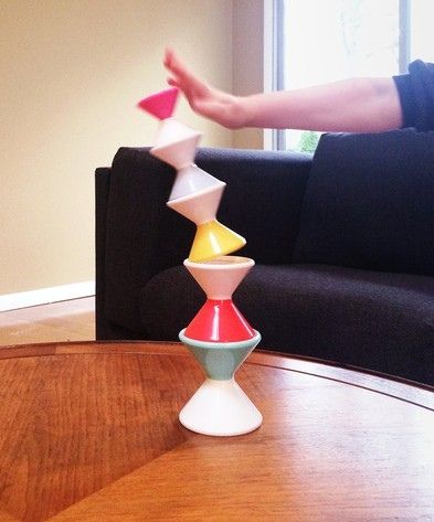 STACK&ROLL CONES klocki układanka klepsydra  KIDO na Arena.pl