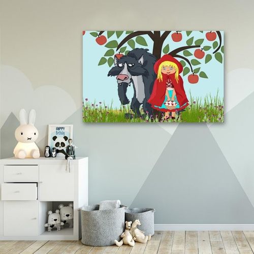 Deco Panel, Czerwony kapturek 50x40 na Arena.pl