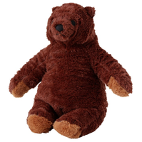 Pluszak maskota przytulanka miś brunatny Niedźwiedź 28 cm IKEA DJUNGELSKOG