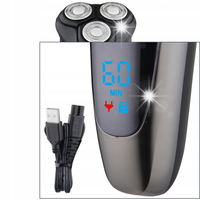 GOLARKA MĘSKA TRYMER MASZYNKA DO GOLENIA WODOODPORNA WET&DRY USB KRONOS
