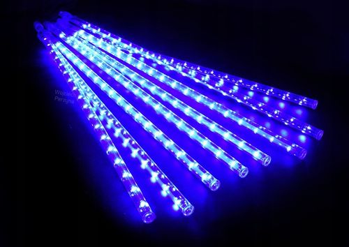 METEORY 50 CM LAMPKI PADAJĄCY ŚNIEG OŚWIETLENIE ŚWIĄTECZNE IP44 SOPLE LED na Arena.pl