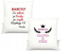 Poduszka z nadrukiem Prezent dla babci BABCIU