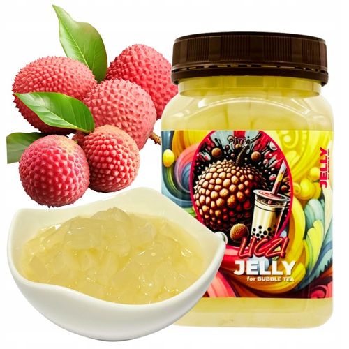 MIX I Zestaw do Bubble Tea KULKI + ŻELKI 4x450g Kiwi Arbuz Mango Liczi na Arena.pl