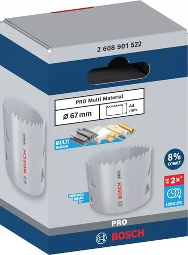 PIŁA OTWORNICA PRO MULTI MATERIAL 67 MM 2608901522 BOSCH na Arena.pl