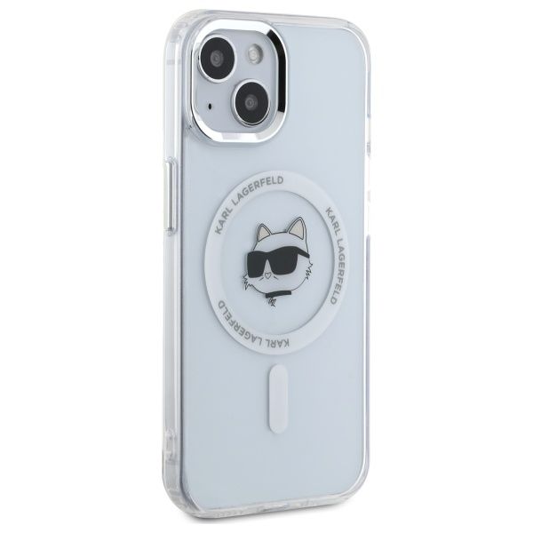 Etui Karl Lagerfeld do iPhone 15 Plus, iPhone 14 Plus, Biały, MagSafe zdjęcie 4
