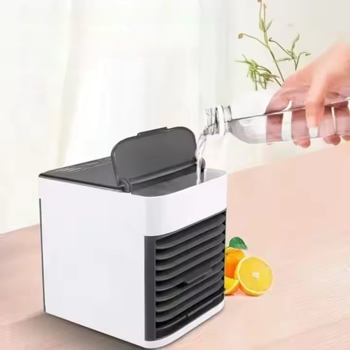 KLIMATOR MINI NA WODĘ I LÓD USB PRZENOŚNY MAŁY WENTYLATOR NAWILŻACZ 3W1 na Arena.pl