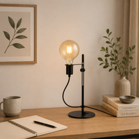 Lampka Stołowa Dann Lux Design Cio Czarna DLD5287