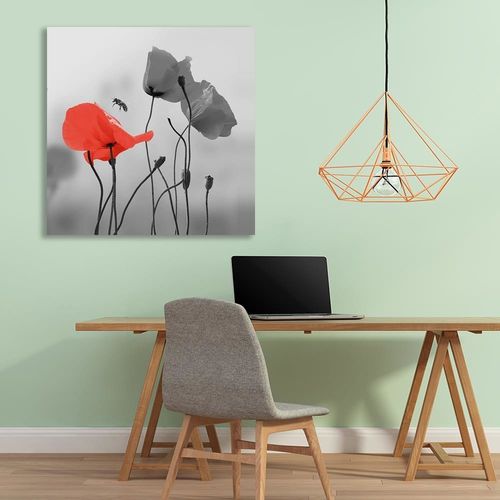 Deco Panel, Maki i pszczoła 80x80 na Arena.pl