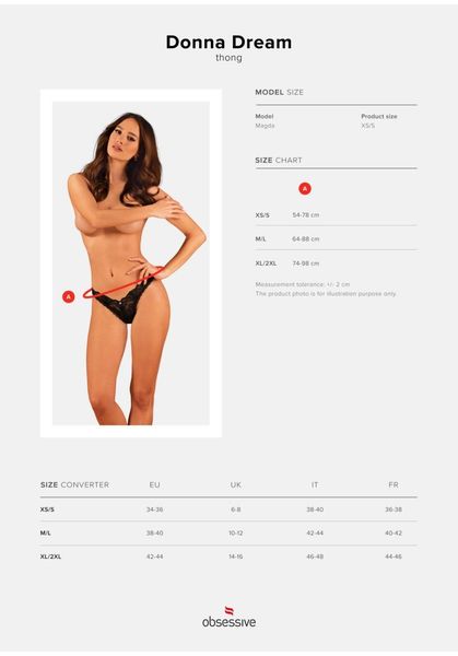 Donna Dream Stringi   M/L zdjęcie 9