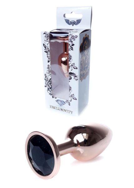 Korek Analny Ozdobny Z Kryształkiem Metalowy 7Cm zdjęcie 1