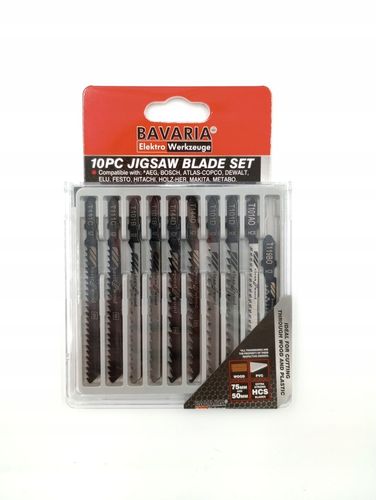 WYRZYNARKA PRZECINARKA PIŁA DO DREWNA + 11 NOŻY BAVARIA na Arena.pl