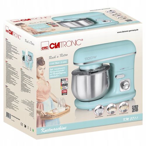 ROBOT KUCHENNY PLANETARNY BLENDER MIKSER UGNIATARKA DO CIASTA 1100W 5L na Arena.pl