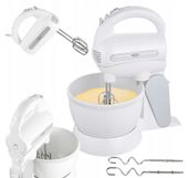 Mikser Z Misą Robot Kuchenny 600W Turbo 4 Końcówki