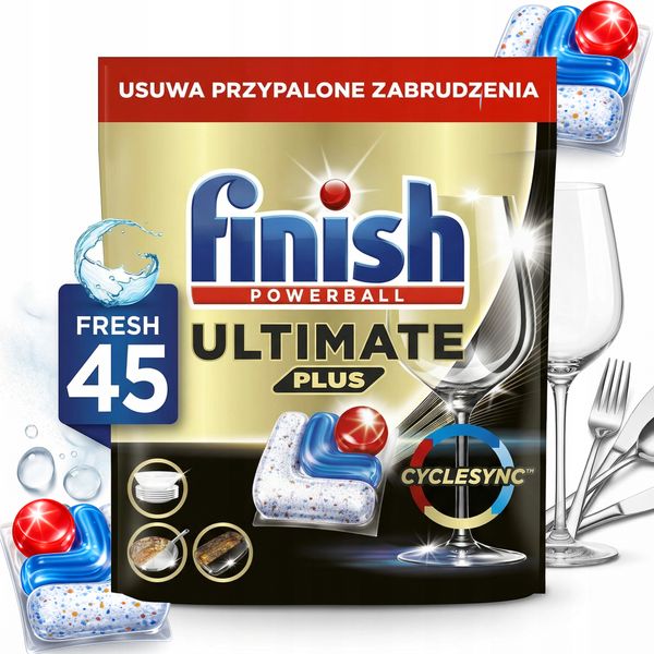 FINISH Kapsułki Ultimate Plus 45 Fresh zdjęcie 1