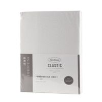 Prześcieradło z gumką CLASSIC jersey 220X200 cm kremowe