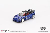 MINI GT MAZDA AZ-1 LIBERTY WALK LB40 PILOT 2024 Blue 1:64