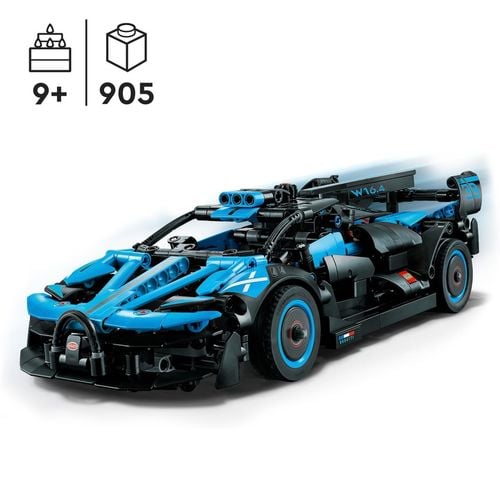 LEGO Technic Model Samochód Wyścigowy Auto Bugatti Bolide Agile Blue 42162 na Arena.pl
