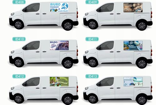 Reklama Naklejka na samochód wiele wzorów MEBLE NA WYMIAR na Arena.pl