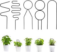 podpora kratka metalowa dla roślin pnących 5szt