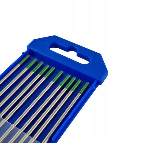 Elektroda wolframowa TIG zielona WP 2,4x175 do aluminium 10 sztuk na Arena.pl