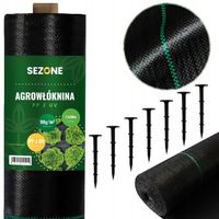 GRUBA AGROTKANINA PREMIUM AGROWŁÓKNINA ANTYCHWASTOWA 1,1x50m 90g/m2