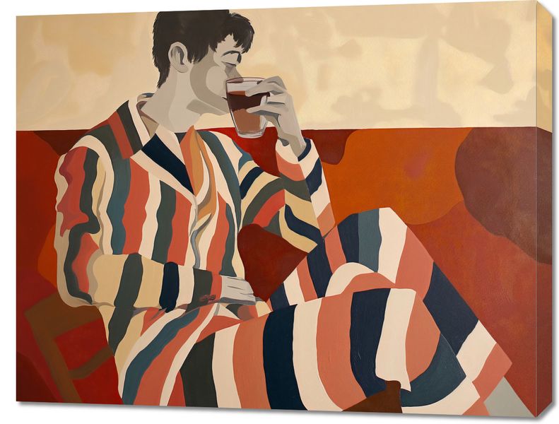 Obraz 90x70cm Przerwa Aby Odetchnąć zdjęcie 1