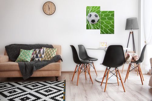 Obraz 60X60 Piłka W Bramce na Arena.pl