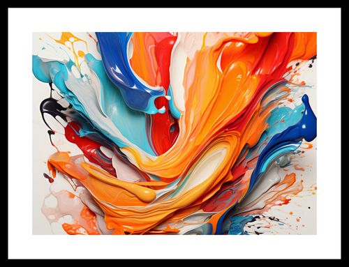 Plakat 35x25cm Taneczne Fale na Arena.pl