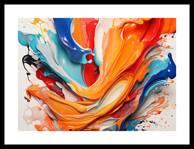 Plakat 35x25cm Taneczne Fale zdjęcie 3